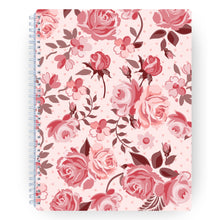 Load image into Gallery viewer, Pink Roses Notebook

