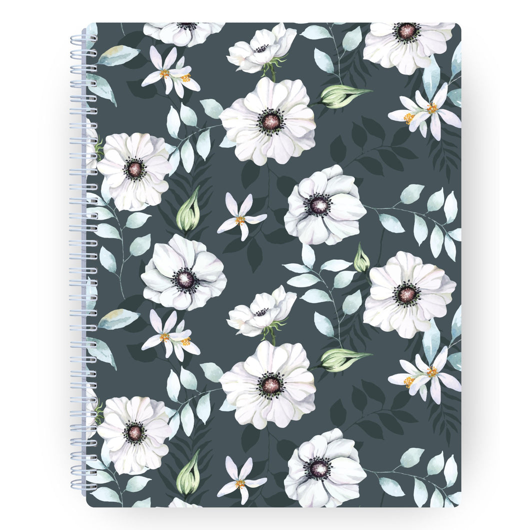 White Anemone Notebook