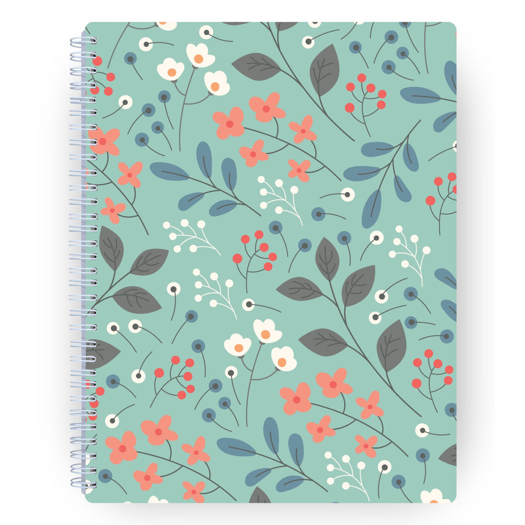 Wildflower & Mint Notebook