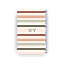 Load image into Gallery viewer, Retro Stripe Notebook
