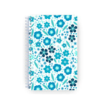 Load image into Gallery viewer, Blue Floral Notebook
