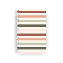 Load image into Gallery viewer, Retro Stripe Notebook

