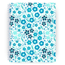 Load image into Gallery viewer, Blue Floral Notebook
